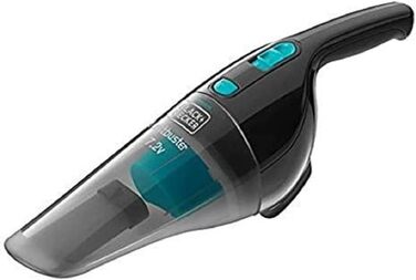 Бездротовий ручний пилосос BlackDecker 7,2 В Dustbuster, ручний пилосос без мішка, широкий всмоктувальний отвір, контейнер для збору бруду, який можна мити в посудомийній машині, в т.ч. настінна підвіска, NV7210N