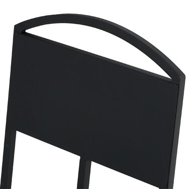 Відкидний металевий кошик для дров Relaxdays