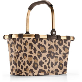 Сумка-шопер Reisenthel CarryBag XS Leo Macchiato – Стабільний кошик XS з практичною внутрішньою кишенею, водонепроникний дизайн