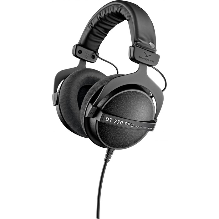 Накладні навушники beyerdynamic DT 770 PRO, закриті, дротові, 250 Ом, чорні