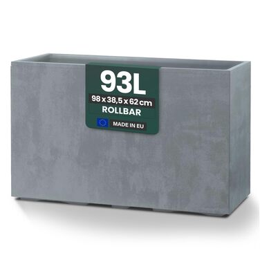 Крехер XL Квітник Міленіум: набір кольорів та розмірів. Натуральний вигляд каменю, міцний пластик. Ідеальний для розділення простору (прямокутний)