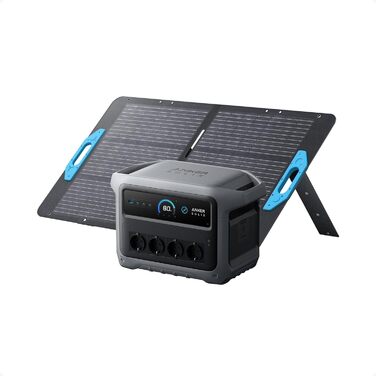 Anker SOLIX C1000 Gen 2: Портативна сонячна електростанція з панеллю 200W, 2000W (пікова 3000W), 1024Wh LiFePO₄, для резервного живлення