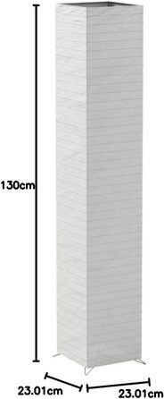 Торшер Reality Leuchten Paper, 2xE27 макс 60 Вт, 130 см, R40122001 Білий (без лампочки)