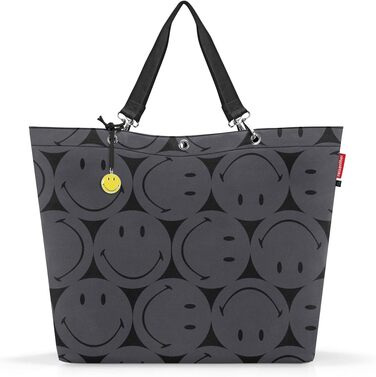 Сумка-шопер Reisenthel Shopper XL сірого кольору (Smiley Grey) – містка та стильна