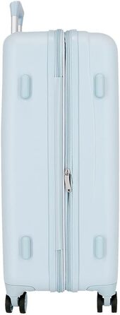 Дитяча валіза для ручної поклажі Disney Stitch Moods, жорсткий ABS-пластик, кодовий замок, 4 подвійних колеса, серія Make A Face