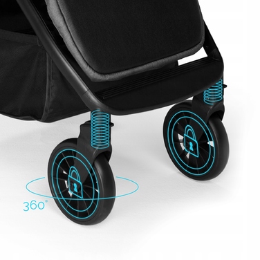 Спортивний візок Kidnort Isbjörn 2024, сірий