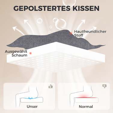 Ергономічне офісне крісло з масажем (4 масажні точки), крісло для керівника з високою спинкою 