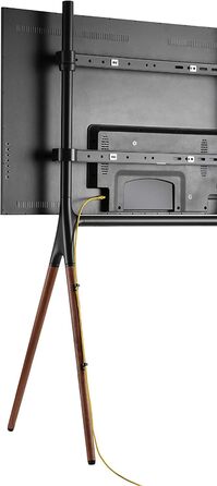 Підставка для телевізора TECHLY 107241 для LCD/LED/Plasma 49-70 дюймів, Staffelei, темний горіх