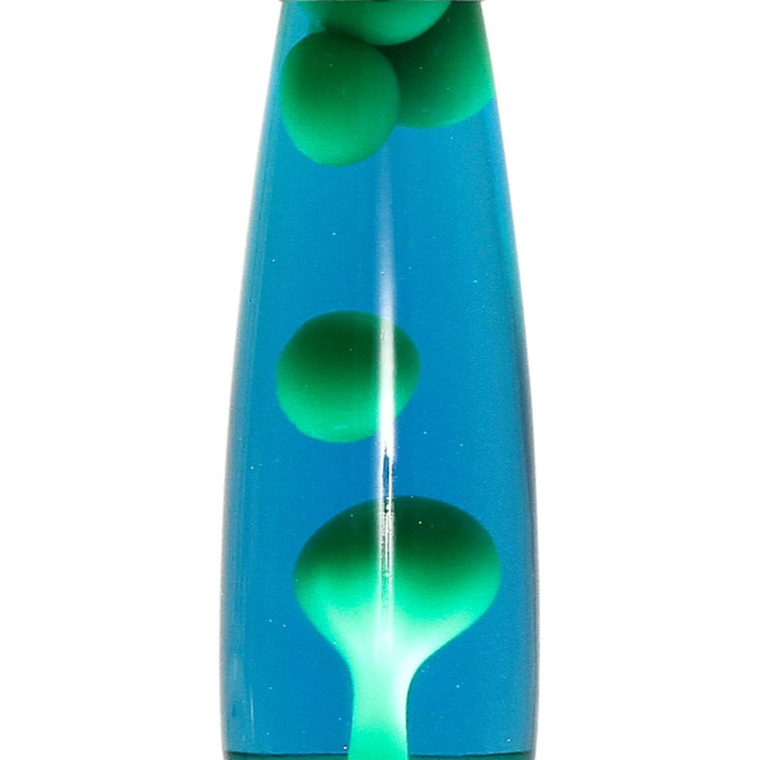Лава-лампа Magma ANGELINA фіолетовий червоний сріблястий H40см вкл. лампочку G9 Ретро настільна лампа вітальня (срібляста, синя, зелена)