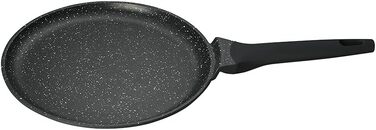 Сковорода для млинців Fair Cooking - 28 см - Антипригарне покриття Greblon - Формована насадка для ручки, сковорода для всіх джерел тепла, хороший розподіл тепла, коливання температури