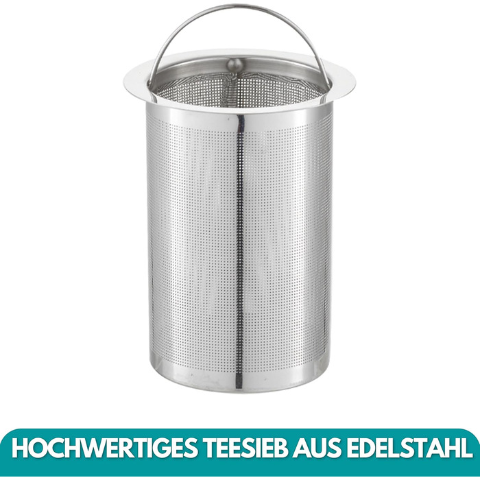 Електричний чайник-заварник Teekocher: скло, фільтр від накипу, 2200 Вт, захист від перегріву