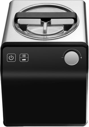 Електрична машина для приготування морозива VEVOR, 2 л, 180 Вт, для морозива, йогурту, сорбету, gelato, 3 режими, срібна, портативна, вертикальна