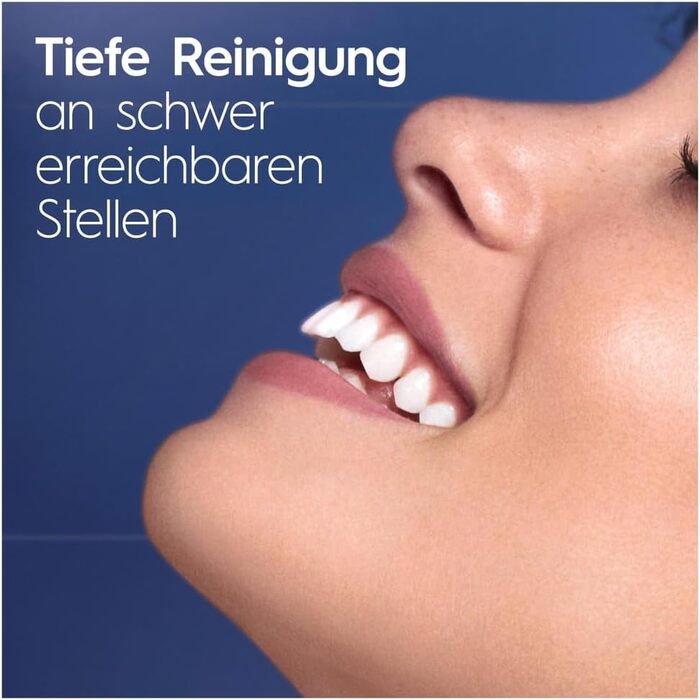 Іригатор Oral-B Oral Health Center з 2 насадками, для очищення міжзубного простору, з Oxyjet-технологією, 5 рівнів тиску, білий/блакитний