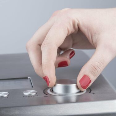 Електрична машина для приготування льоду H.Koenig HF320, 1.5 л, 135 Вт, з охолодженням, для льоду, замороженого йогурту та сорбету