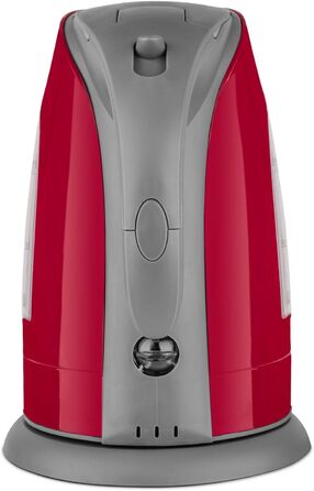 Кутовий чайник SW8 / 1,8 л / бездротовий - поворотний роз'єм на 360 / 2200 Вт / червоний