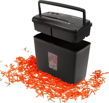 Шредер Genie 440 X II: безпечне знищення документів P4, автоматичний старт/стоп, об'єм кошика 9L, чорний | Для дому та офісу