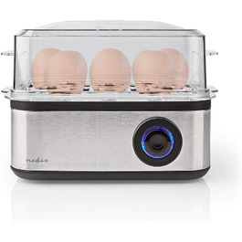 Електрична яйцеварка - 8 яєць, 500 Вт, NEDIS