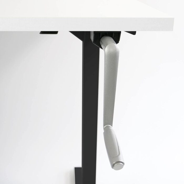 Регульований стіл Ergotopia Desktopia для дому та офісу | Білий | Без стільниці