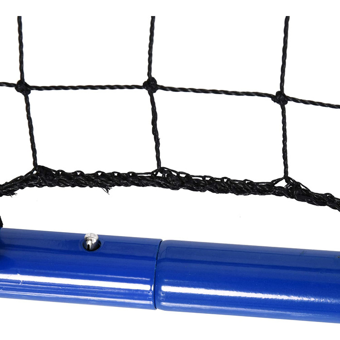 Футбольний м'яч HOMCOM, 5-ступінчастий, сталевий, синій, 100x95x90см