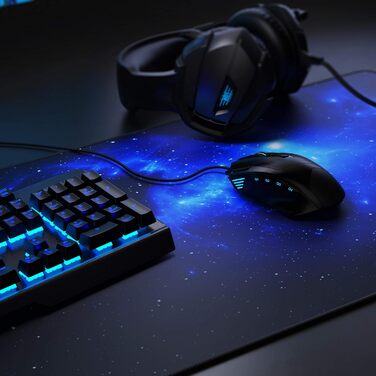 Килимок для миші Titanwolf XXXL 1500x800 мм - великий формат, гнучкий, з гумовою основою, для геймінгу, преміум якість