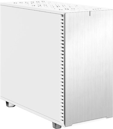 Білих безшумних корпусів для ПК E-ATX Mid Tower, модуль, алюміній/сталь, 7