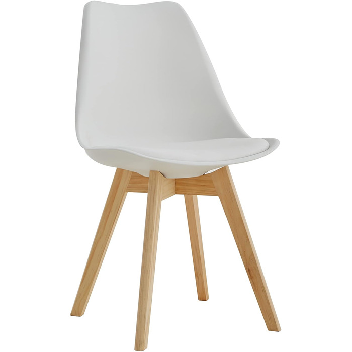 Стільці для їдальні GrandCA HOME, дерев'яні, з масиву бука, в стилі ретро, 6 шт.