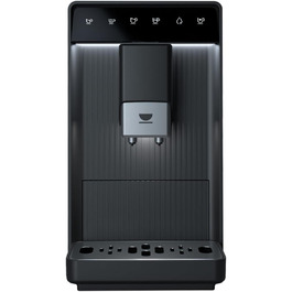 Кавомашина Incapto Aura автоматична з вбудованим млином | 19 bar | 2 чашки | 1.5 л резервуар | Thermoblock | Автоматичне очищення (Чорний)