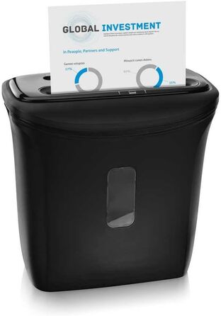 Шредер для паперу Peach PS500-40A: 10 листів, P-4, 21 літр, DSGVO, для офісу