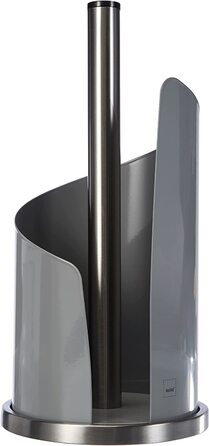Тримач для кухонних рулонів Kela 11200, діаметр 15 см, нержавіюча сталь / метал, Стелла, (світло-сірий)