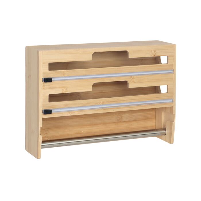 Держатель кухонних рушників Relaxdays, бамбук, настінний