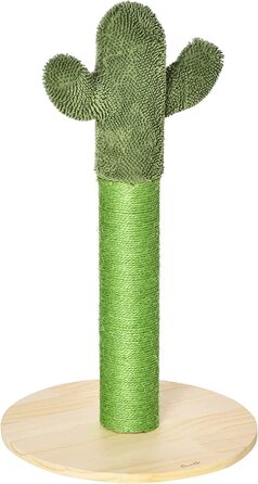 Когтеточка для кішок кактус Когтеточка котяче дерево сосна сизалева мотузка Когтеточка іграшка для кішок висотою 65 см зелений натуральний
