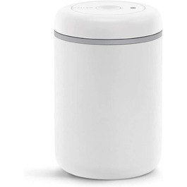Контейнер Fellow Atmos для кави та продуктів 1.2 л, матовий білий, великий