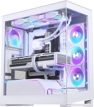 Комп'ютерний корпус Phanteks NV5 MK2 DRGB білий, з підсвічуванням, для ігрових ПК