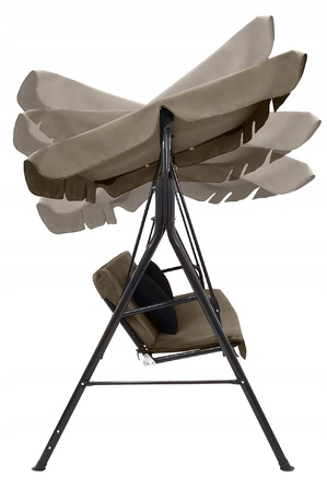 Садова підвісна гойдалка Kontrast, 41 x 130 см