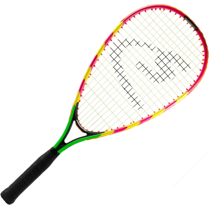 Комплект Speedminton S600, зелений / жовтий / рожевий, один розмір і кульки унісекс, 5 упаковок, Спідермікс, трубка Speedminton C, жовтий / червоний / зелений, один розмір підходить всім в ЄС