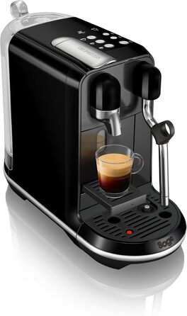 Кавомашина Sage Nespresso Creatista Uno SNE500BKS, глянцева чорна