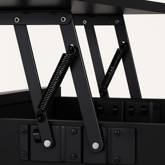 Зручний столик Relaxdays з місцем для зберігання