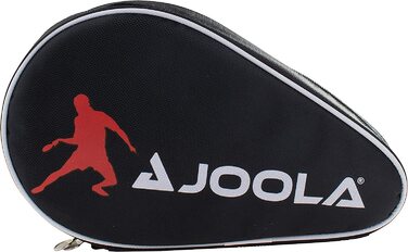 Ракетка для настільного тенісу JOOLA 54200 ROSSKOPF Classic схвалена ITTF ракетка для настільного тенісу для професійних або клубних гравців-технологія Compwood, губка 2,00 мм (комплект з ракеткою для настільного тенісу чорний/червоний)