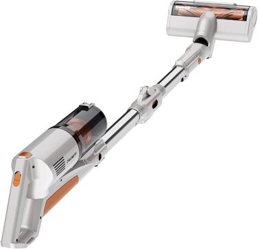 Турботріонік StormStick: Вертикальний пилосос 120 Вт з фільтром MIF, 5 м кабелем, 11 кПа, циклонна технологія (сріблястий)