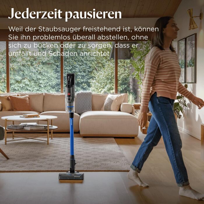 Акумуляторний пилосос Bissell PowerClean FurGuard для шерсті тварин з HEPA-фільтром, 2500 mAh, 50 хв роботи