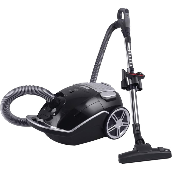 Пилголомник Fakir Black Vac Power: міцний, з мішком, HEPA фільтр H14, 800W, 12м радіус дії, 3л мішок, тиха робота 69dB(A)