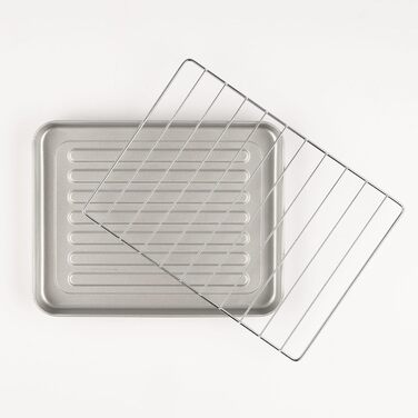 Міні-піч G3 Ferrari G10169 il Moro 10, 800 Вт, таймер 60 хв, дверцята для очищення, 100–230 °C, гриль INOX, чорно-червоний