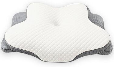 Ортопедична подушка для шиї Sei Design з Memory Foam - для спини та боку, Oeko-Tex®, Lyocell, охолоджуючий чохол