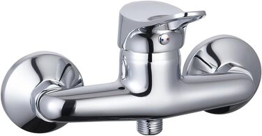 Змішувач для ванної кімнати EISL Verona з витяжною штангою та комплектом зливу, однорідний змішувач для раковини, хром