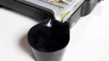 Електрогриль Cecotec Rock'n Grill 2000 з антипригарним покриттям RockStone, 2000 Вт, нержавіюча сталь та пластик