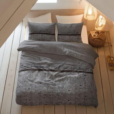 Комплект постільної білизни Sleeptime 3-частинний 200x200 см - 