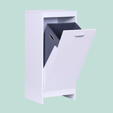 Шафа для білизни Relaxdays з місткістю 48 літрів та мішком для білизни