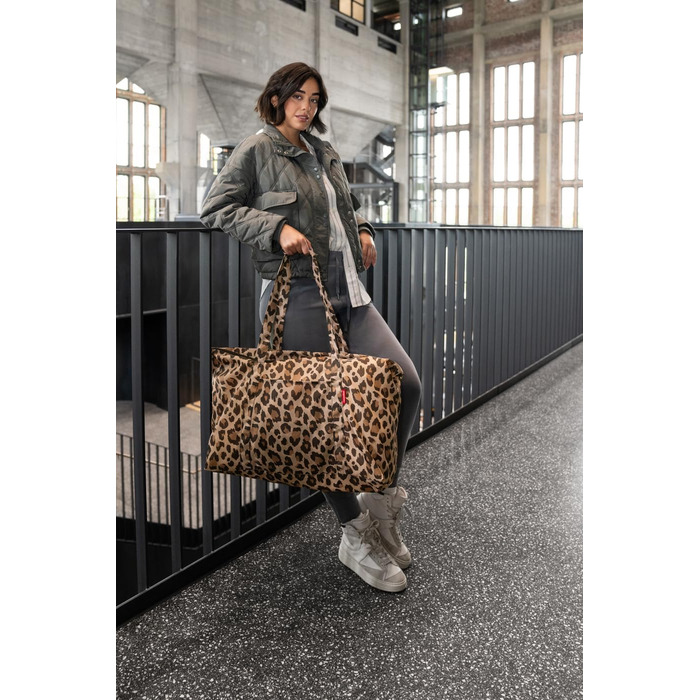 Сумка-рюкзак Reisenthel Mini Maxi Travelbag, колір Драконій Синій, компактна та легка, містка, Leo Macchiato