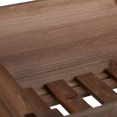 Грядок Relaxdays з дерева, темно-коричневий