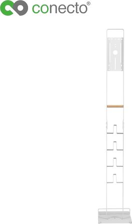 Підставка для пилососа conecto SA-VAC-50, біла